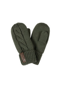 Lenne Merino haki vilnas maisījuma ziemas dūraiņi ar siltu flīsa oderi