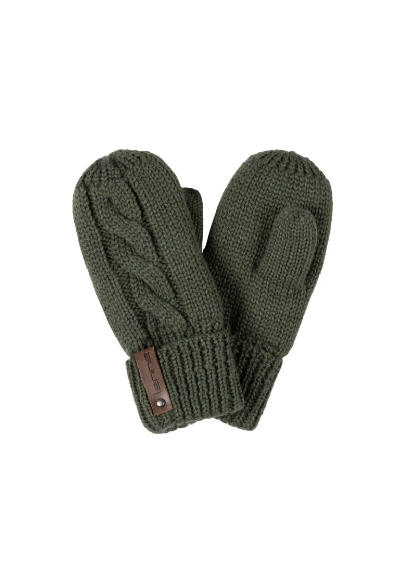 Lenne Merino haki vilnas maisījuma ziemas dūraiņi ar siltu flīsa oderi