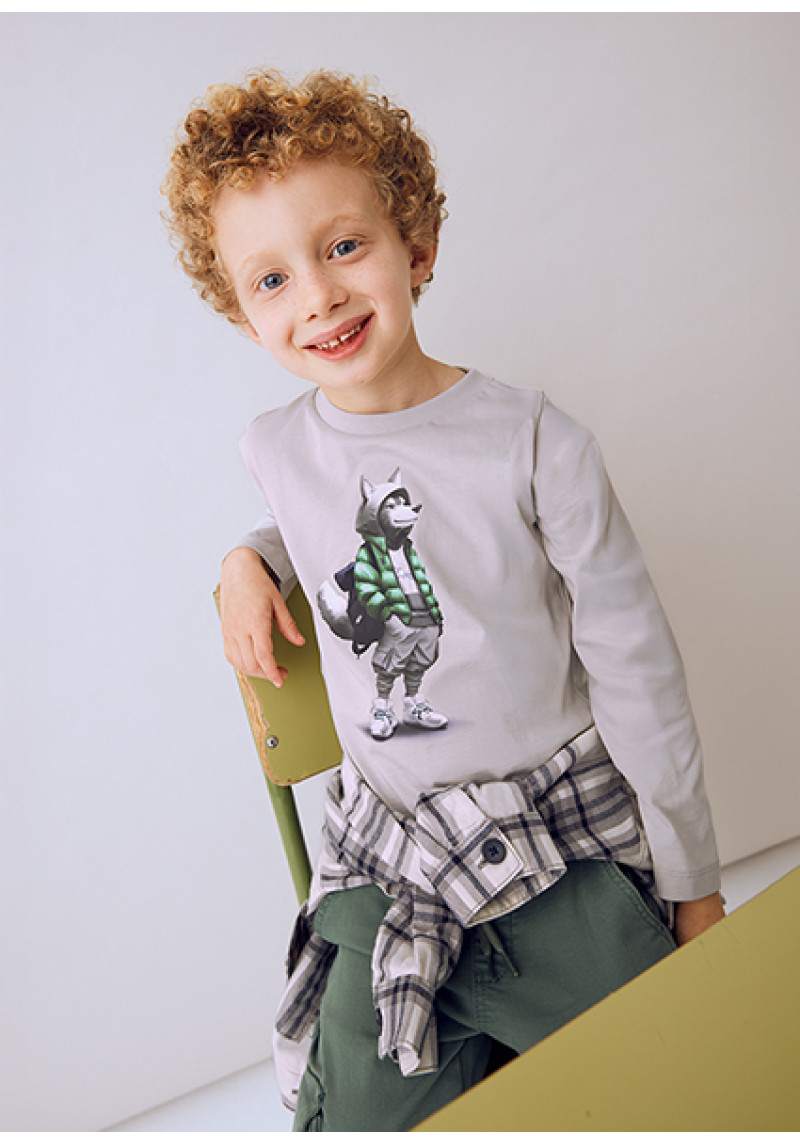 MAYORAL Kokvilnas garroku T-krekls