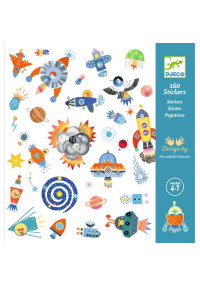 160 uzlīmes – Kosmoss