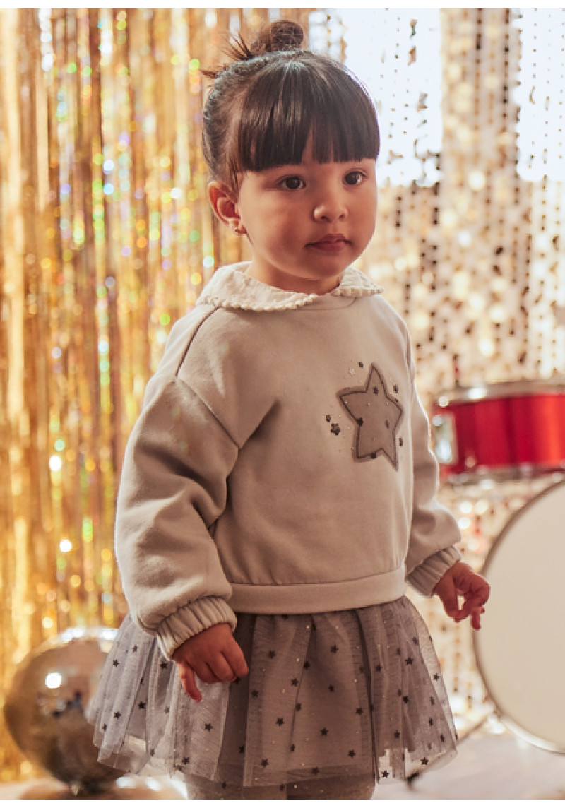 MAYORAL Pelēka kleita