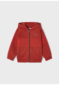 MAYORAL Orandžs hoodie ar kapuci