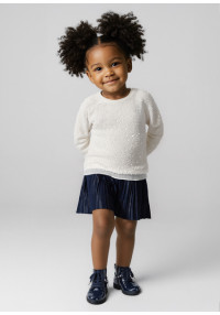 MAYORAL Kleita ar džemperi no fliteriem