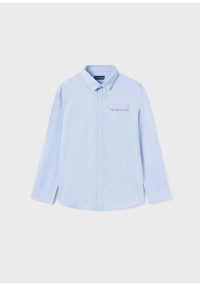 MAYORAL Kokvilnas gaiši zils krekls