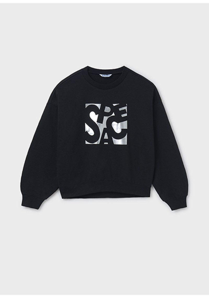 MAYORAL Melns hoodie