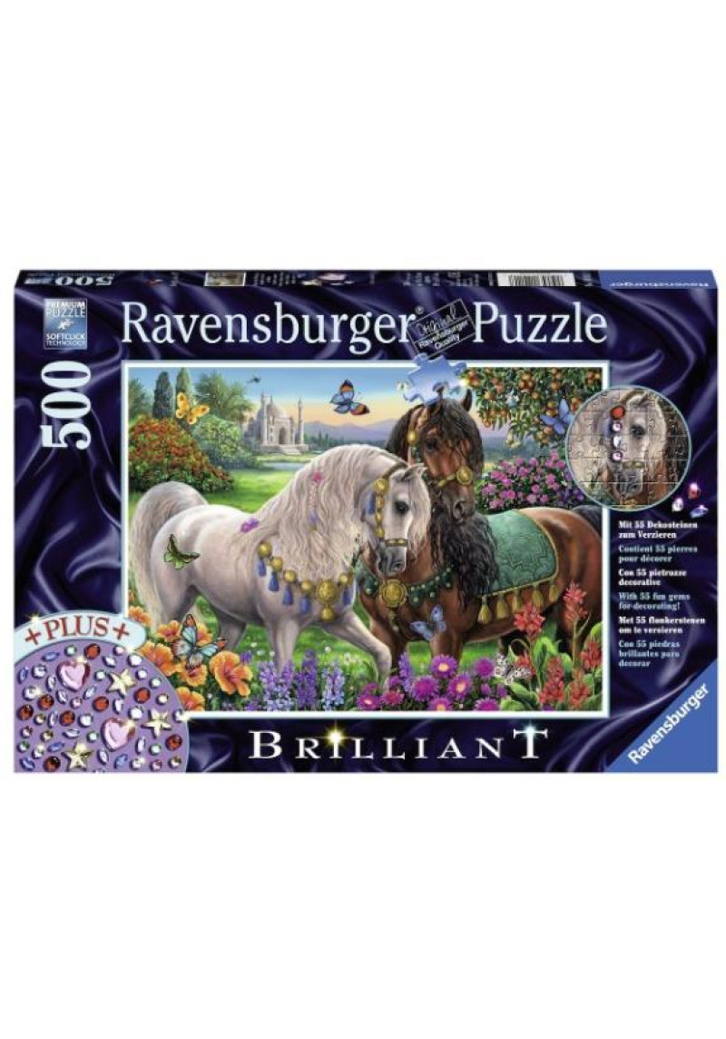 Ravensburger Puzle 500 Zirgi