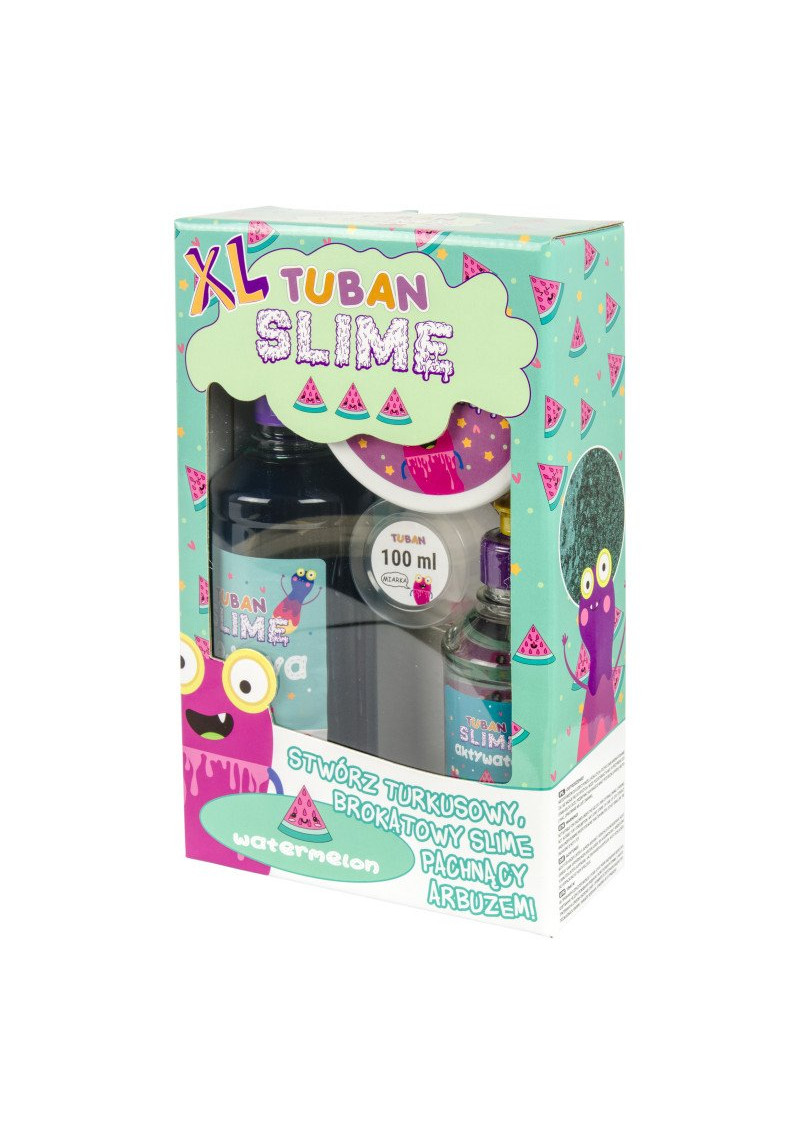 Super slaima veidošanas komplekts XL – Arbūzs