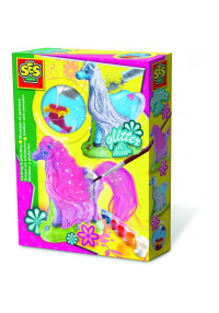 Ģipša figūra: Mirdzošie zirgi