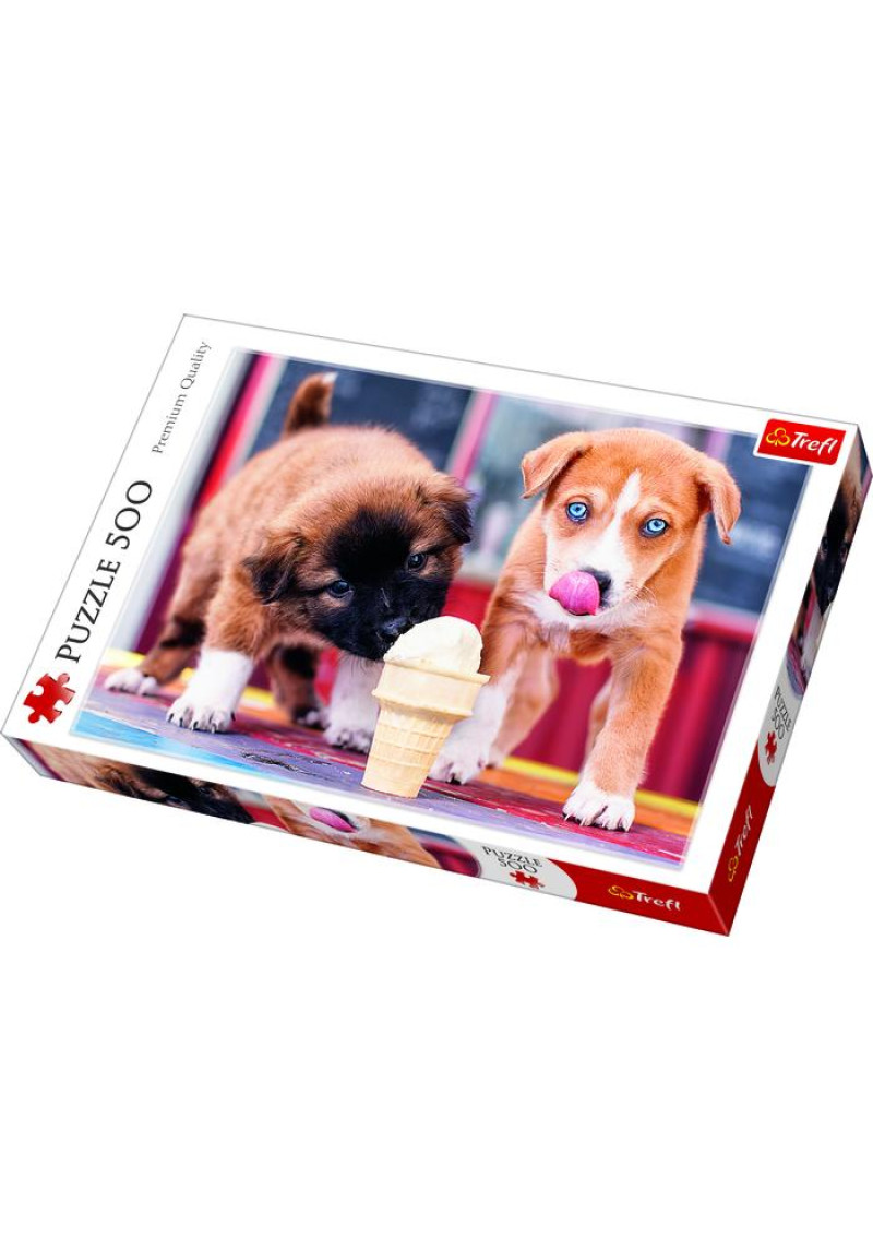 TREFL Puzle Kucēni, 500 gab.