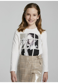 MAYORLA Garroku krekliņš ar printu