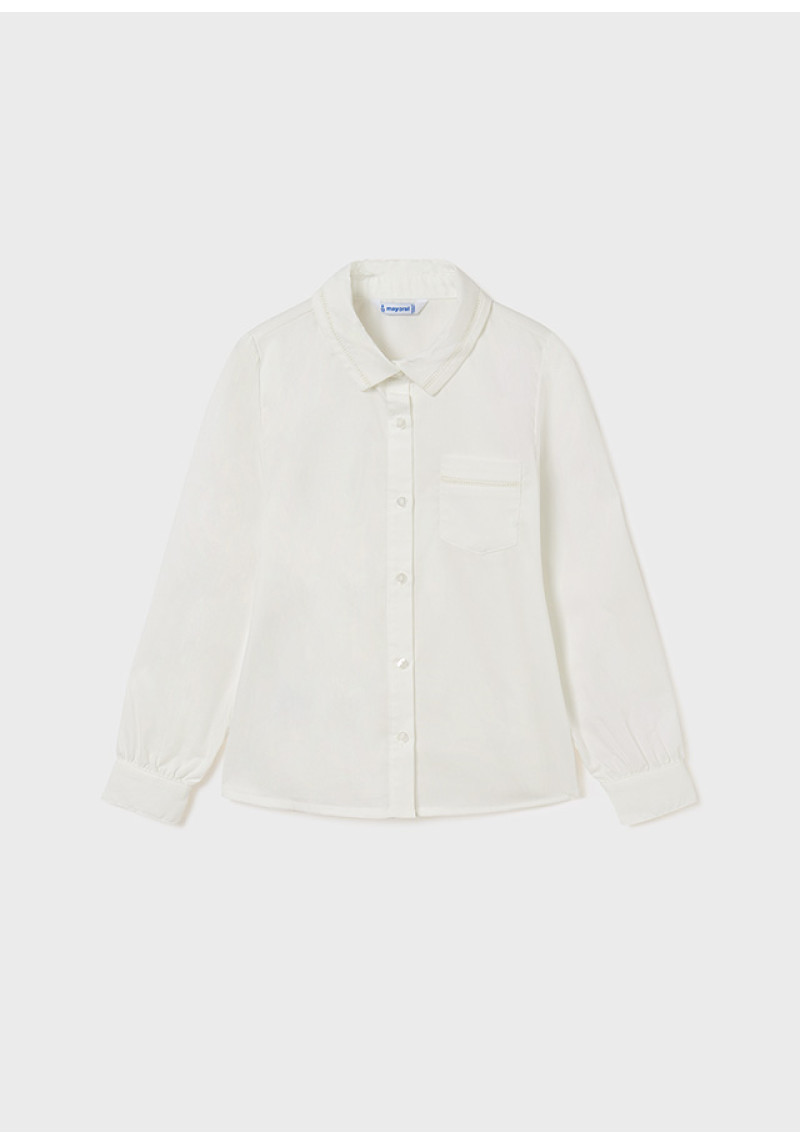 MAYORAL Balts krekls