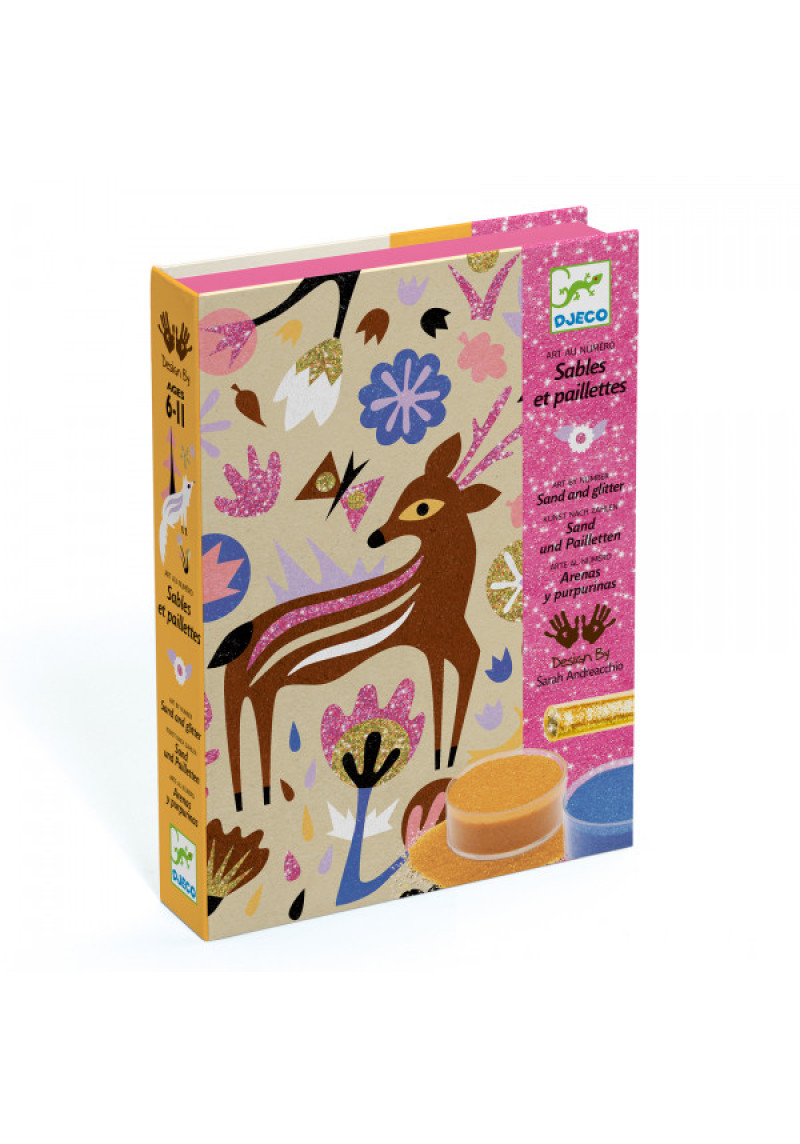 Krāsošana ar smiltīm – Brīnumzeme