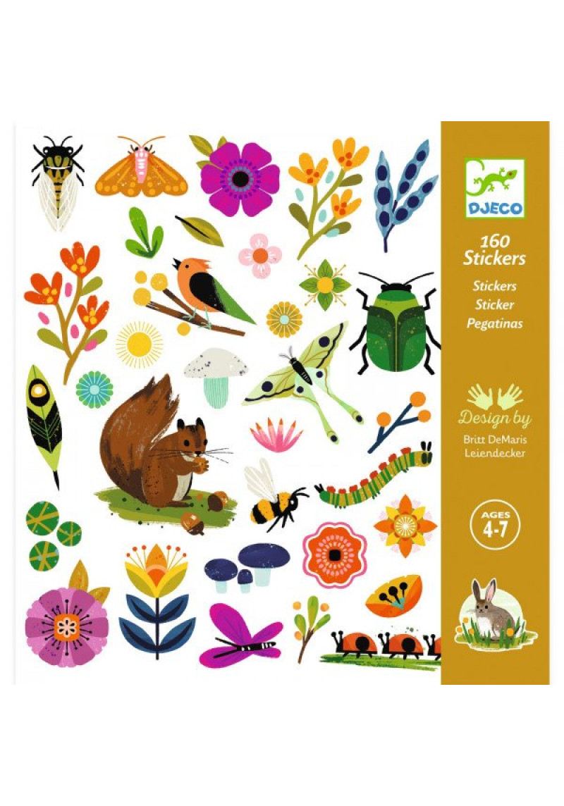 160 uzlīmes – Dārzs