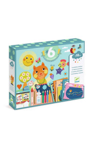 Djeco 6 aktivitātes vienā – Kaķēns un viņa draugi