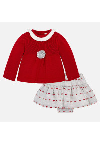 MAYORAL Komplekts jaciņa un svārki mazulītei