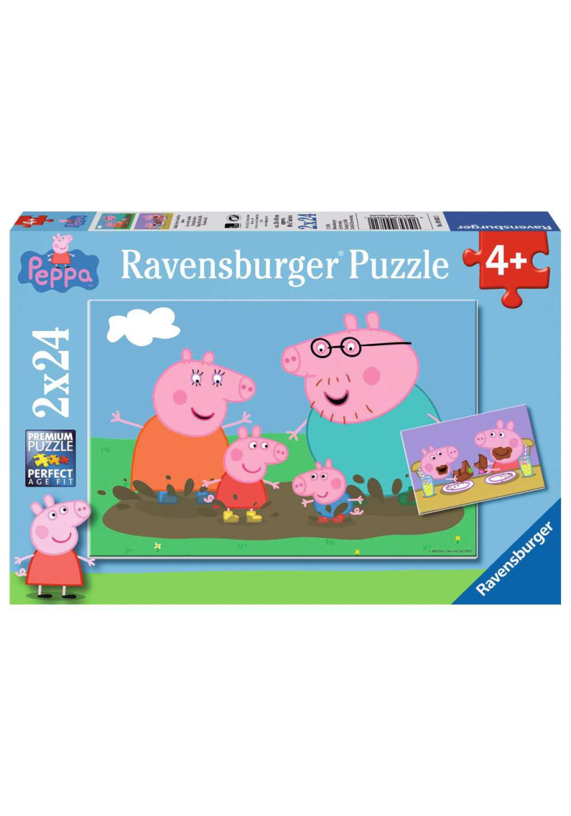 Ravensburger bērnu puzle Cūka Peppa
