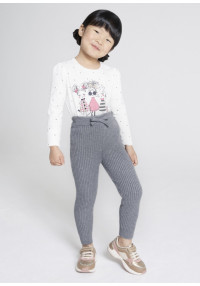 MAYORAL Pelēki adīti legingi