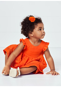 MAYORAL Orandža kleitiņa ar biksītēm