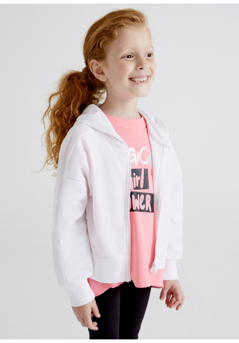 MAYORAL Balta bajka ar kapuci