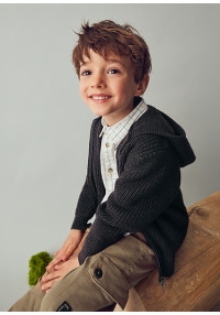 MAYORAL Adīšanas džemperis ar kapuci