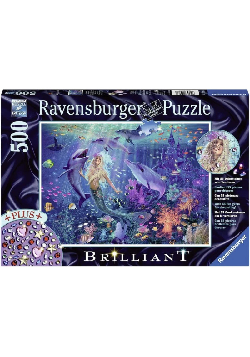 Ravensburger Puzle 500 Burvīgās nāriņa