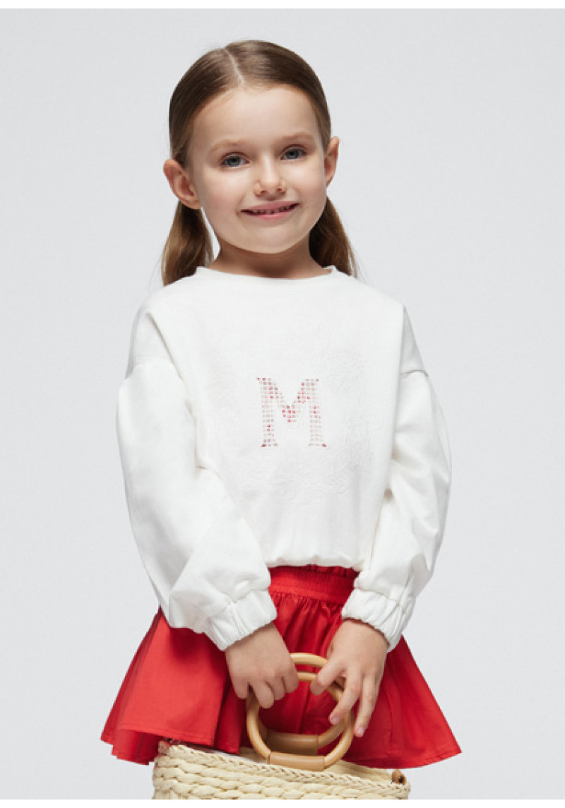 MAYORAL Balts pulovers