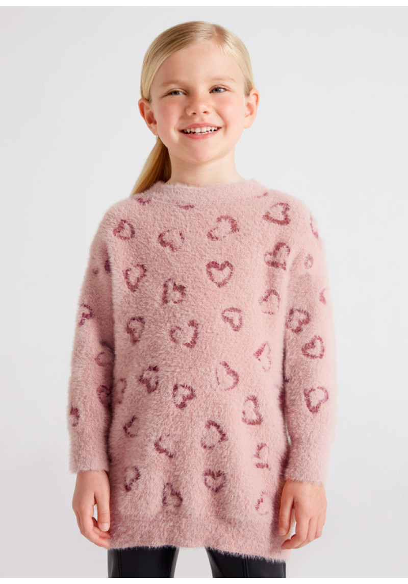 MAYORAL Garš džemperis ar sirdīm