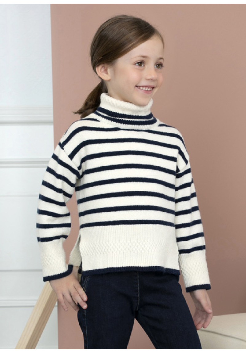 Abel&Lula Svītrains džmeperis