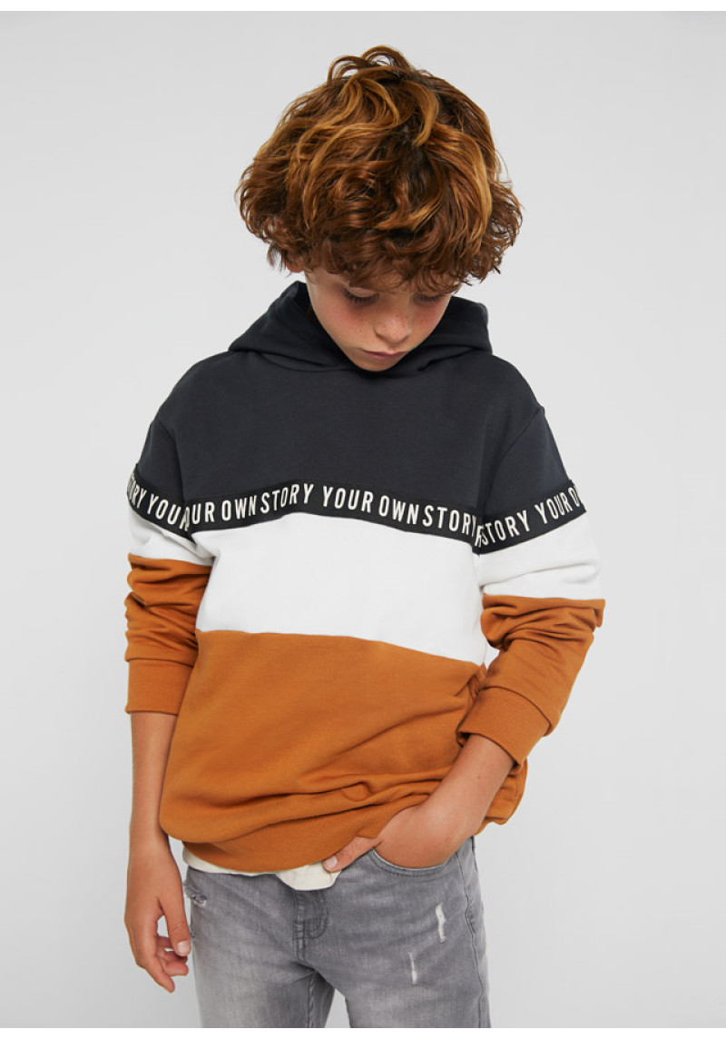 MAYORAL Trīskrāsains hoodie