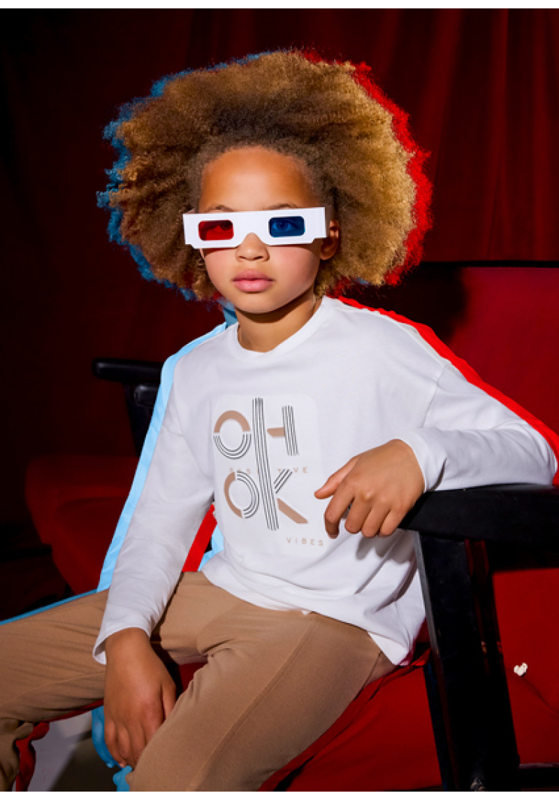 MAYORAL Kokvilnas garroku T-krekls