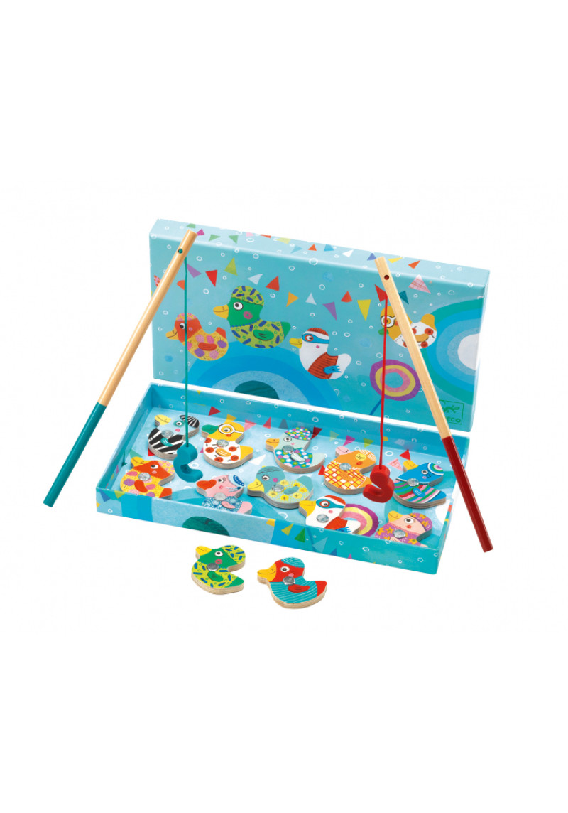 Koka magnēti – Makšķerēšanas spēle – Pīlītes