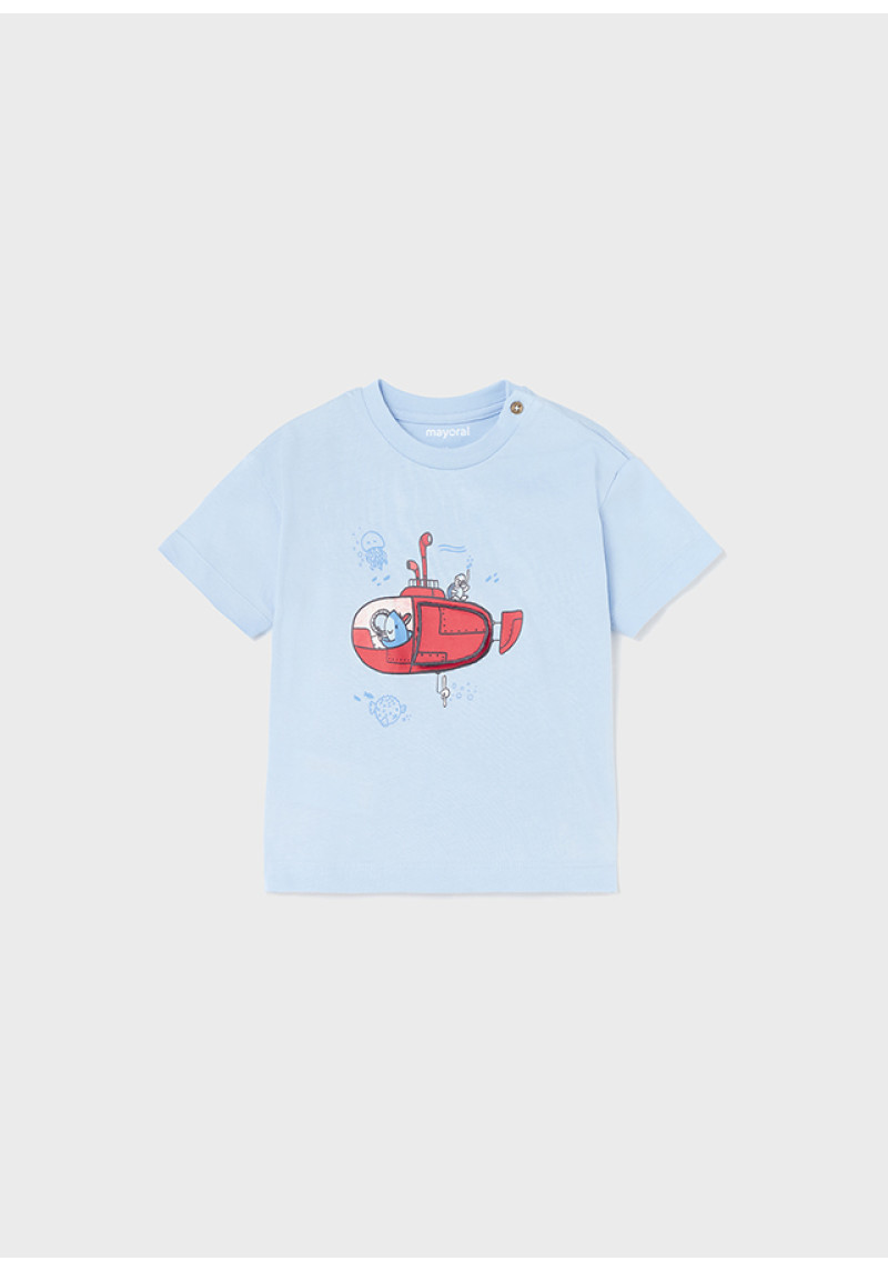 MAYORAL Gaiši zils T-krekls