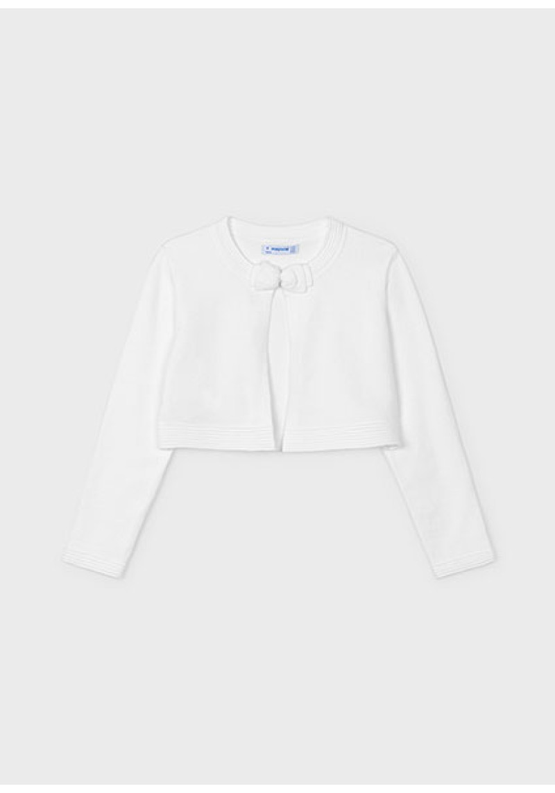 MAYORAL Balts kardigans