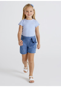 MAYORAL Zili džinsa šorti