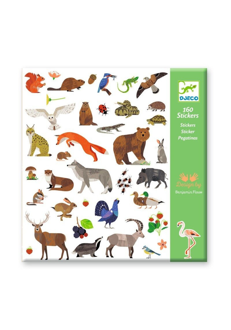 160 uzlīmes – Fauna