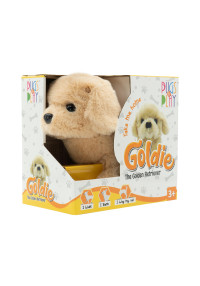 PUGS AT PLAY Staigājošs suns “Goldie”