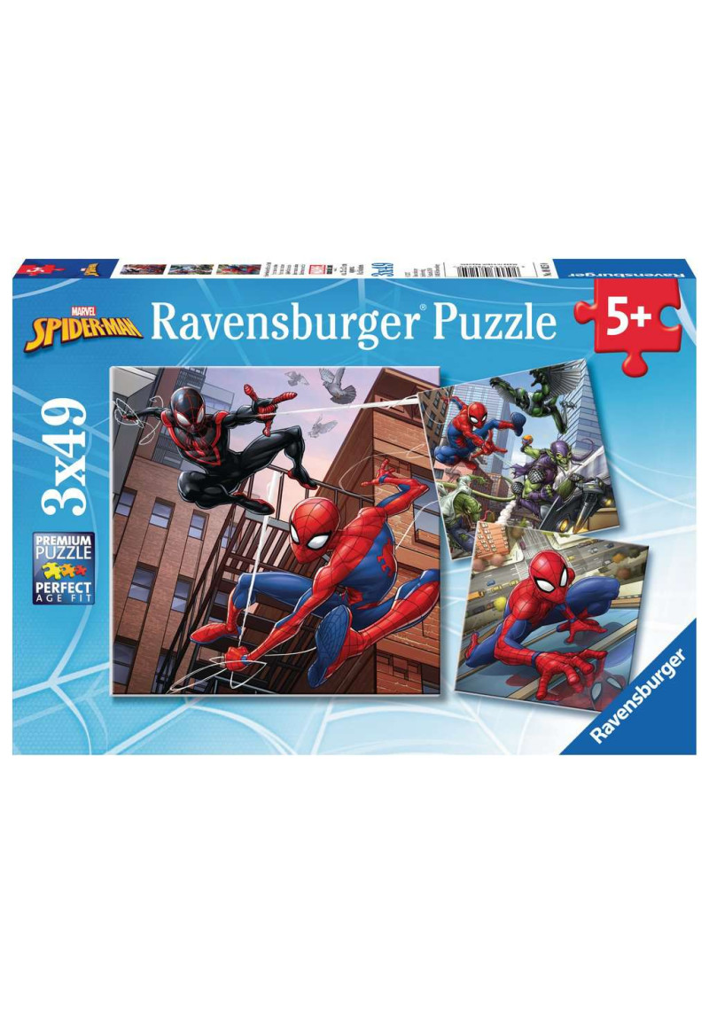 Ravensburger bērnu puzle Zirnekļcilvēks