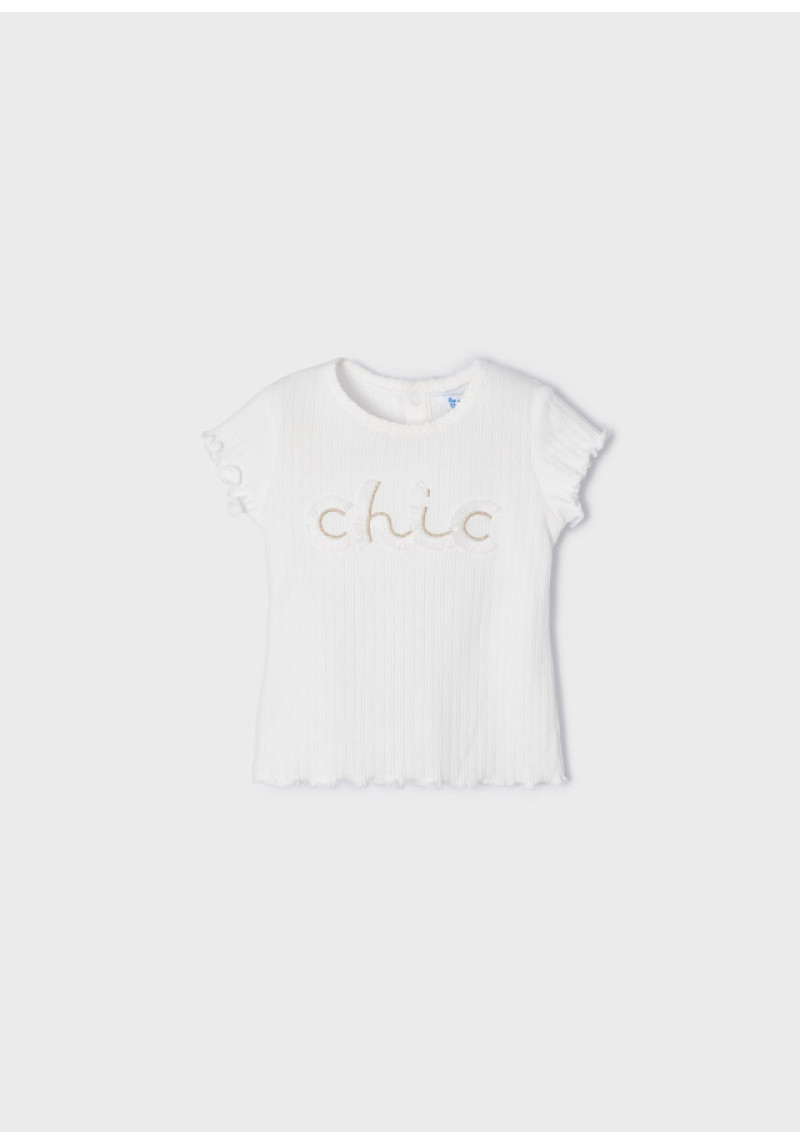 MAYORAL Balts krekliņš Chic