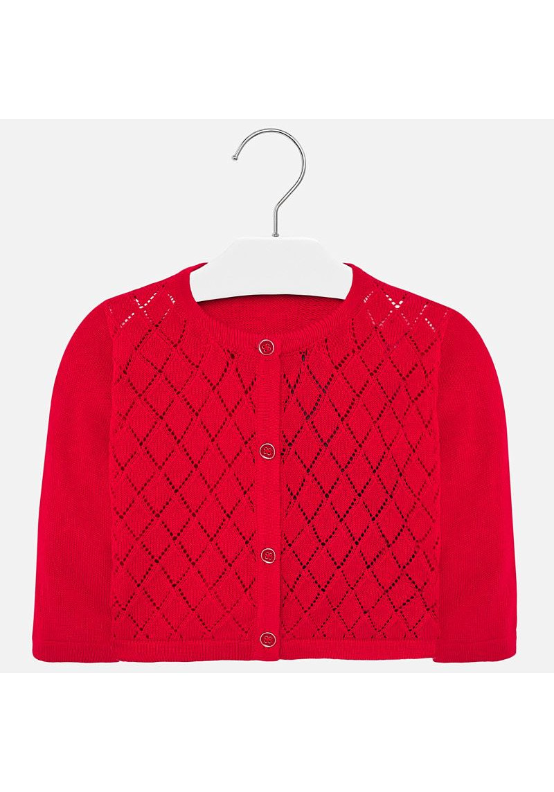 MAYORAL Кофточка красная Хлопок