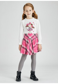 MAYORAL Rūtaini rozā svārki