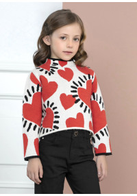 Abel&Lula Džemperis ar sirdīm