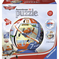 Ravensburger Apaļā puzzle 108 Disnej Planes