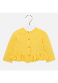 MAYORAL Dzeltens kokvilnas kardigāns