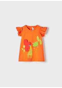 MAYORAL Oradžs kleita ar uzšuvēm