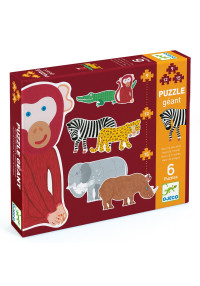 Djeco Gigantiskā puzle – Henrijs un draugi (9, 12, 15 gab.)