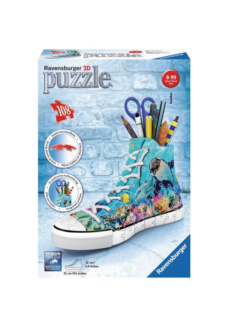 Ravensburger 3D puzzle Zīmuļu turētājs Keda Zemūdens