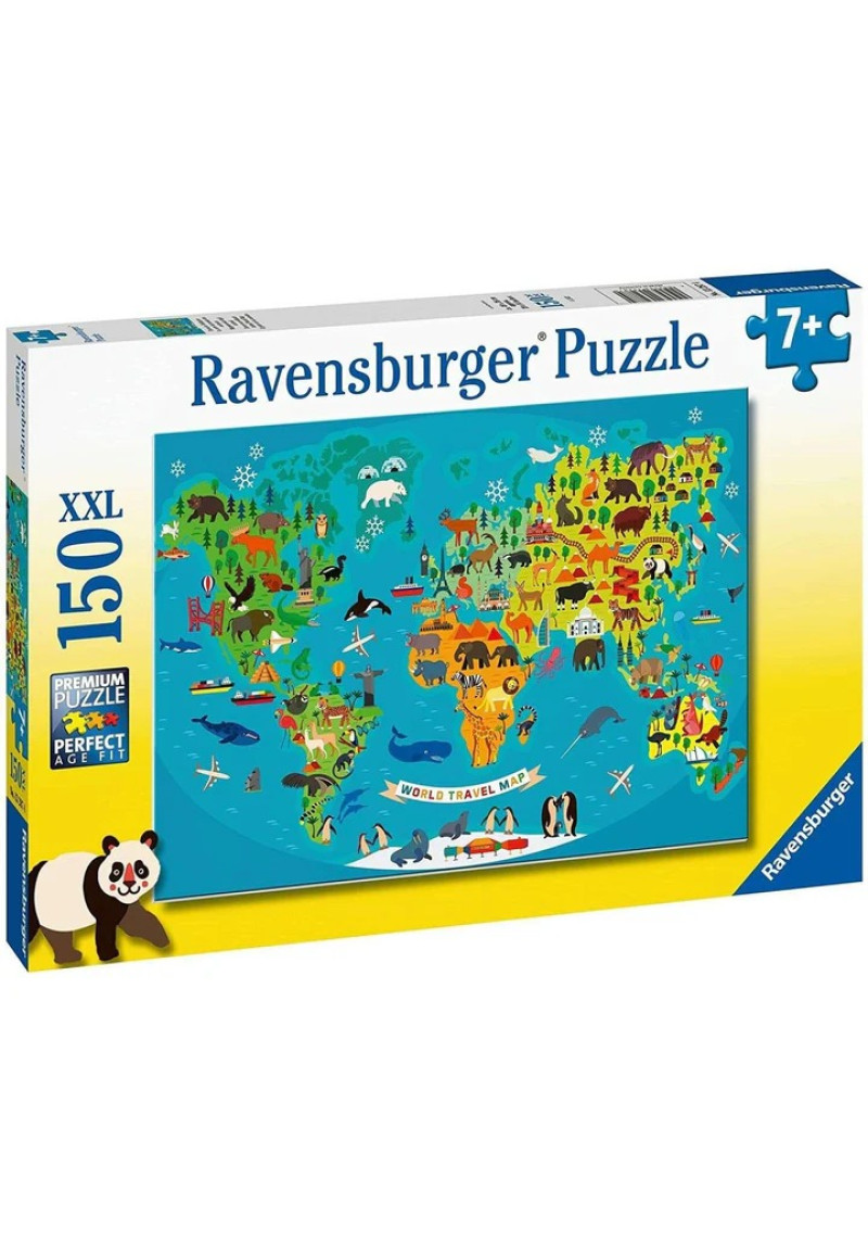 Ravensburger Animal World Map 150