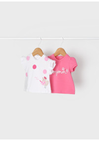 MAYORAL Kokvilnas krekliņi 2 gab.