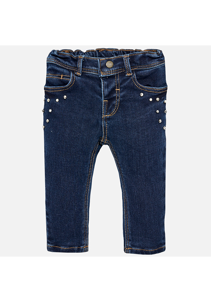 MAYORAL Džinsi meitenei ar Pērlēm