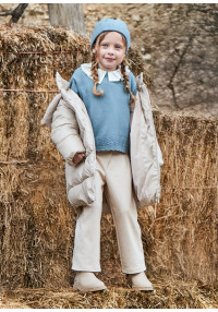 MAYORAL Bēšas platas bikses